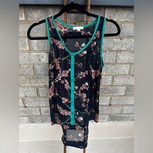 Lush sheer tank top